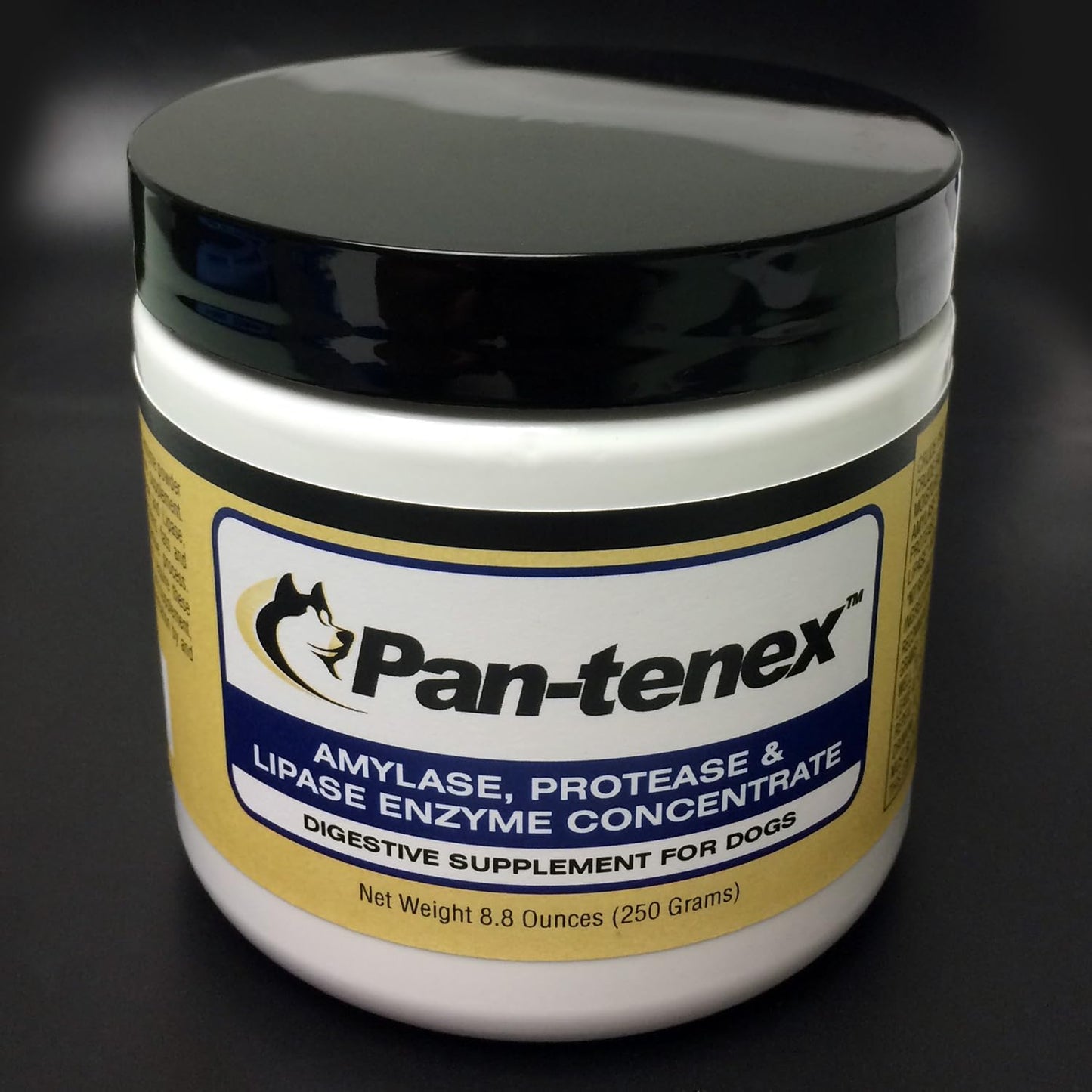 Pan-tenex 10x Digestive Enzymes for Dogs front view bottle