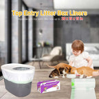 Premium leak proof cat litter tray liner bags demonstration