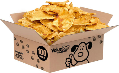ValueBull USA Rawhide Chips, Natural Beef Flavor, 100 Count Bulk Pack - Natural & Safe, USA Beef Hide, Long Lasting, Chemical Free, No Artificial Flavors - Image 12