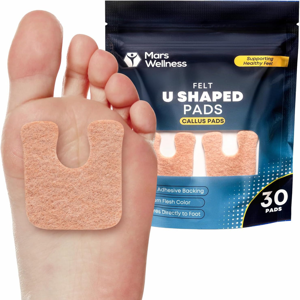 Mars Wellness U Shaped Callus Pads front view packaging