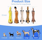 Safe stuffing free dog chew toy collection