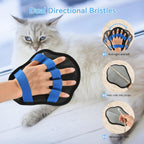 Reusable pet hair lint removal glove clearing car seat fur