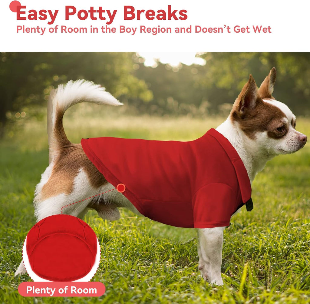 Doggyzstyle pet polo t-shirts in red yellow green and blue