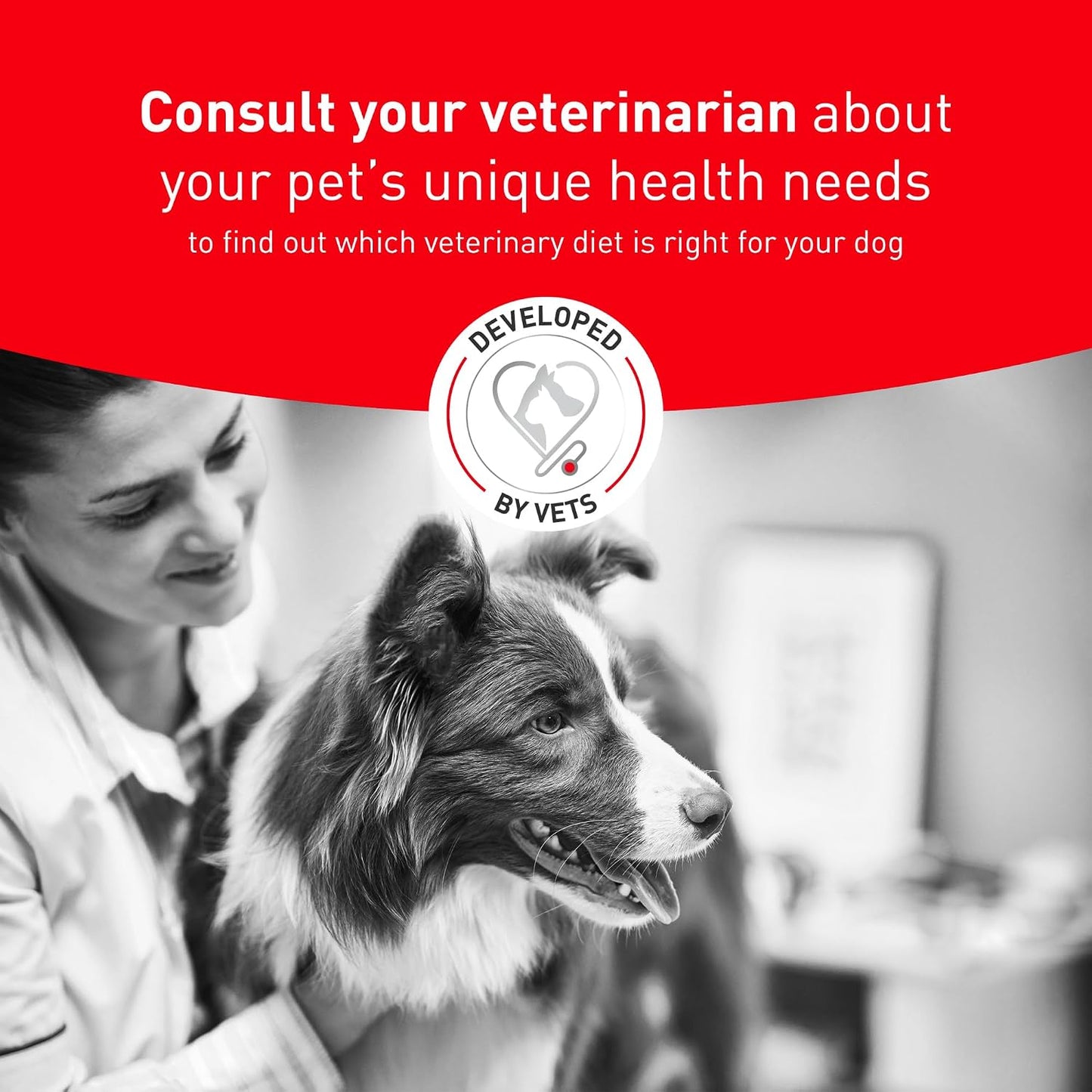 Side view of Royal Canin Glycobalance canned dog food illustrating feeding guidelines and guaranteed analysis