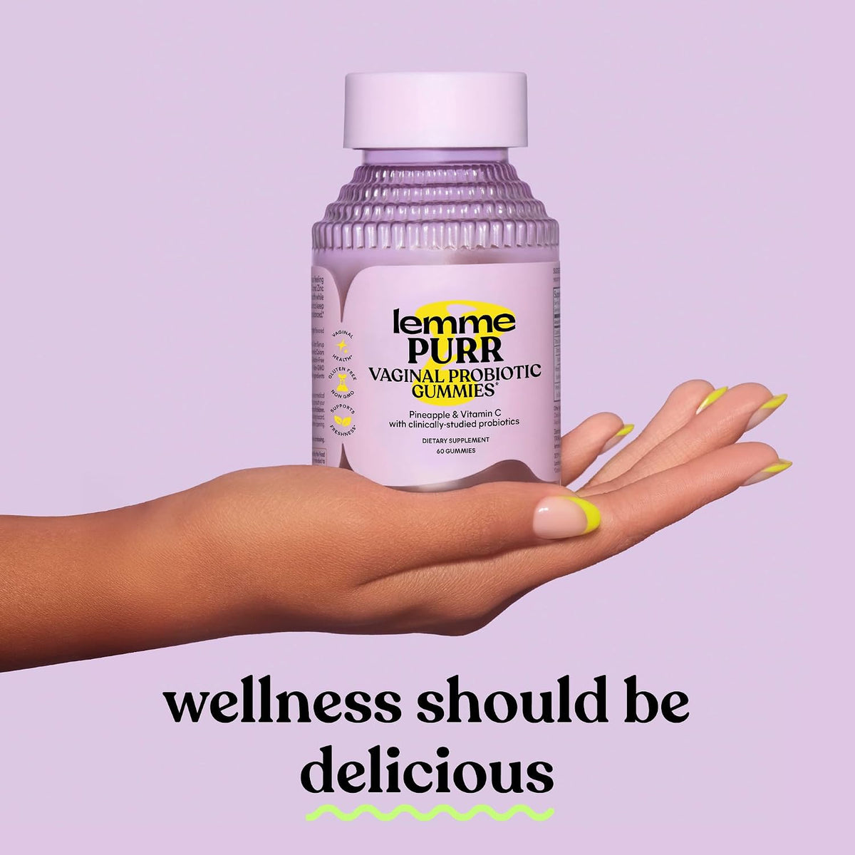 Lemme Purr Vaginal Probiotic Gummies for Women, 30-Day Supply - Image 8