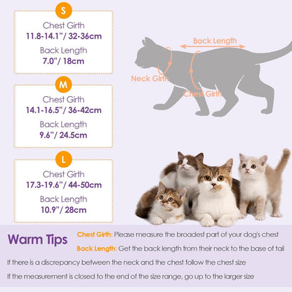 SUNFURA surgical kitten bodysuit showing the long magic tape back closure