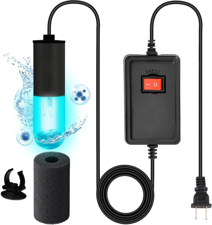 3W Mini UV Light for Aquariums with 4 Timer Modes | UV-C Clean Light for Use in Sump Areas, Filters, Top Filter Boxes & Small Ponds - Keeps Fish Tanks Clear & Healthy - Image 15