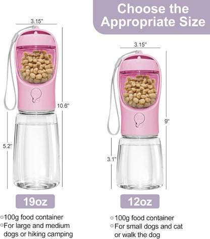 Liphier leak proof puppy essentials water dispenser one hand lock button