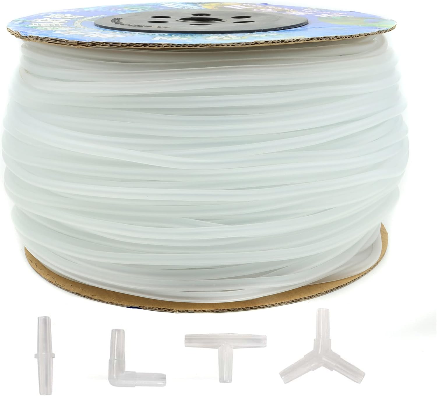 ALEGI three sixteenth inch aquarium tubing connected to an air stone.