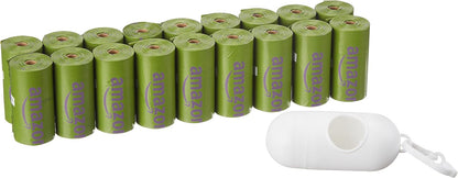 Amazon Basics Premium Leak Proof Dog Poop Bags with Dispenser and Leash Clip, Unscented, 13" x 9", 540 Count (36 Rolls of 15) - Image 15