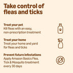 Six month supply flea tick and mosquito defense for dogs packaging back