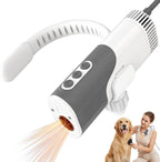 Petnf Hands-Free Dog Dryer neck-hanging front view