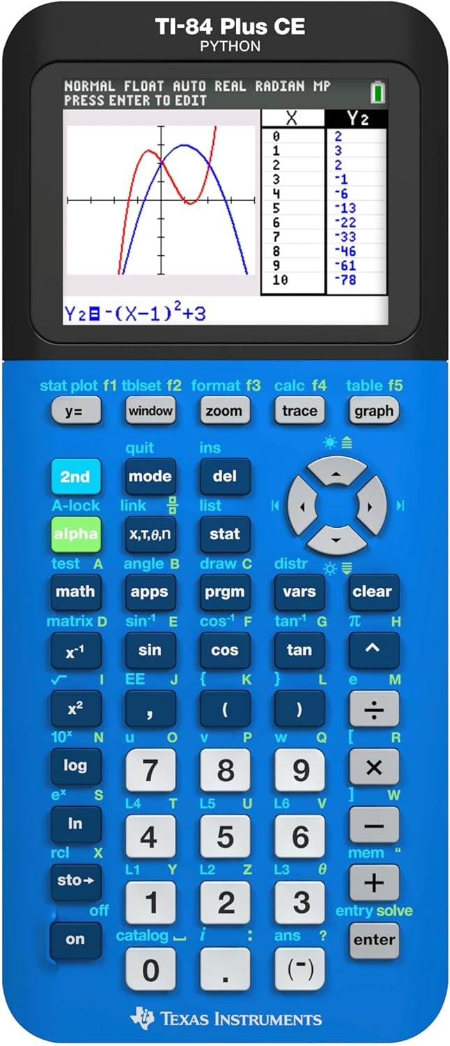 Texas Instruments TI-84 Plus CE Color Graphing Calculator, Black - Image 14