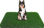 Grass Pad for Dogs 39.3 x 31.5 Inches Fast-Drain Artificial Grass for Pets Potty Training, Easy to Clean Fake Grass for Dog Indoor Outdoor Use(1 Pack) - Image 10