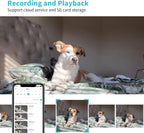 Armorcope security camera highlighting SD card and cloud storage options