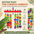 Zephyriel large bird toy screw lock attachment