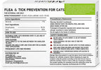 Articats topical cat treatment dosage and usage instructions label