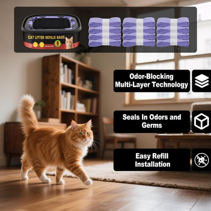 Egdusns odor control refill boxes for pets