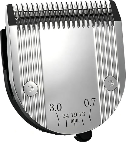 Audoc premium imported professional animal grooming five in one adjustable blades set.