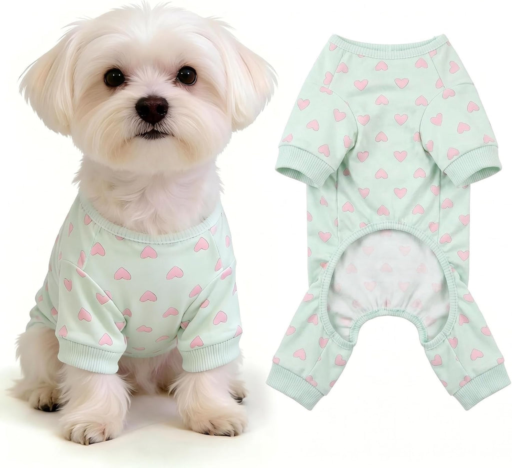 Dog Pajamas for Small Dogs,Dog Surgery Recovery Suit,M | Sensitive Skin,Sun&Outdoor Protection,Anxiety Calming,Shedding Control,Machine Washable,Easy Potty,Soft,Stretchy,Easy Wearing - Image 14