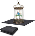 Ylsamzgkj large bird cage mat front view showcasing absorbent felt surface