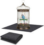 Ylsamzgkj large bird cage mat front view showcasing absorbent felt surface