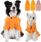 Dog Raincoat,Dog Rain Jacket Poncho with Hood and Leash Hole(Dinosaur,S) | Windproof,waterproof,leash loop,adjustable,dinosaur design - Image 14