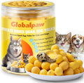 Texura Premium Freeze-Dried Quail Egg Yolk Treats front packaging for cats and dogs.