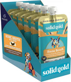 Solid Gold Beef Bone Broth for Dogs - Limited Ingredient Bone Broth Dog Food Toppers for Picky Eaters with Collagen & Superfoods - Dog Gravy Topper for Dry Food - Gut Health & Hydration - 12 Pack - Image 11