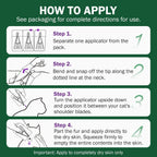 Close up of Catego flea and tick treatment for feline health