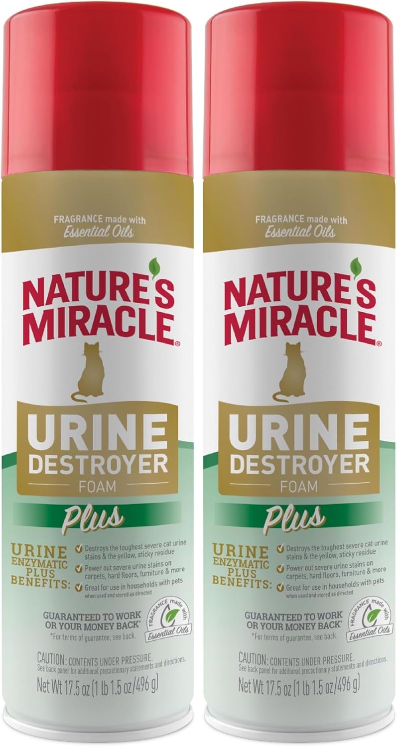 USA-imported bio-enzymatic formula for removing severe cat odors.