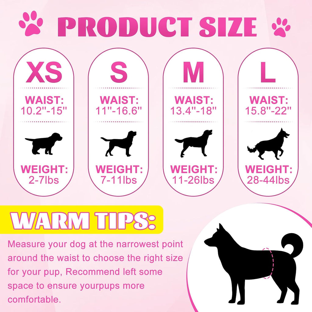 XPCARE leak proof dog period diapers for female dogs in heat