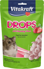 Vitakraft Mini Drops Cherry Banana Treats for Hamsters Rats Mice and Small Pets - Wholesome Small Animal Snacks with Real Fruit Flavor and Nutrient-Rich Goodness - 2.5 Ounce Pack - Image 11