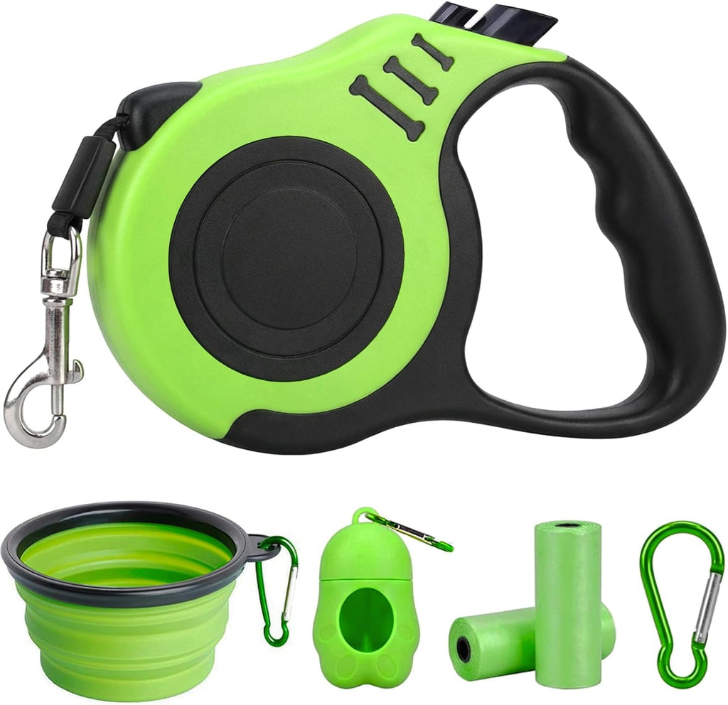 Compact storage of Petimp dog leash and waste bag accessories