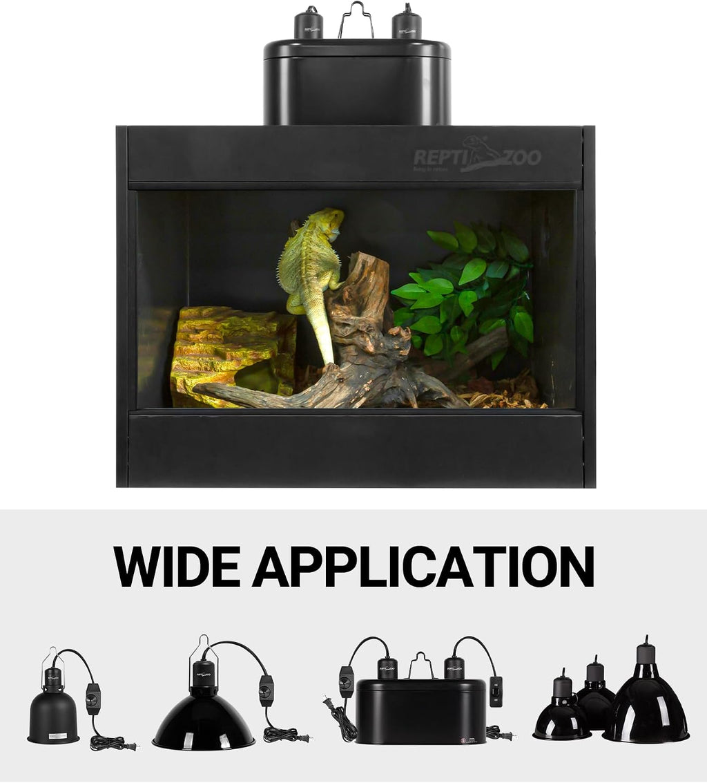 Infrared ceramic heater bulb for turtle and lizard habitats