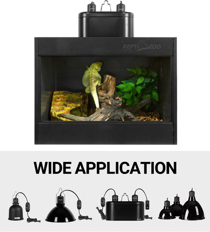 Infrared ceramic heater bulb for turtle and lizard habitats