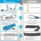 Interactive canine tug of war kit designed for medium to large breeds like Pitbulls