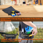 Cordless string trimmer lawn mower combination being adjusted for yard maintenance