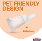 Hartz UltraGuard spot on parasite protection for small puppies back panel info