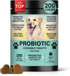 Probiotics for Dogs Gut Digestive Health Probiotic Chews for Dogs Digestive Enzymes Relieve Diarrhea Immunity Oral Problems Itching Constipation Prebiotics Dog Probiotics 200 Ct Chicken - Image 9