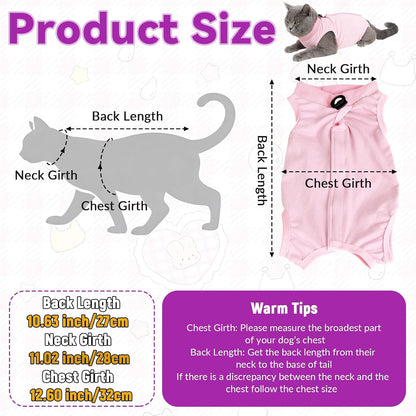 Emutol kitten onesie bodysuit back closure and velcro detail