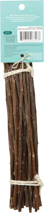 Oxbow natural apple wood chew toy packaging details
