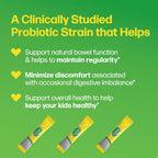 Culturelle kids probiotic nutritional information label closeup