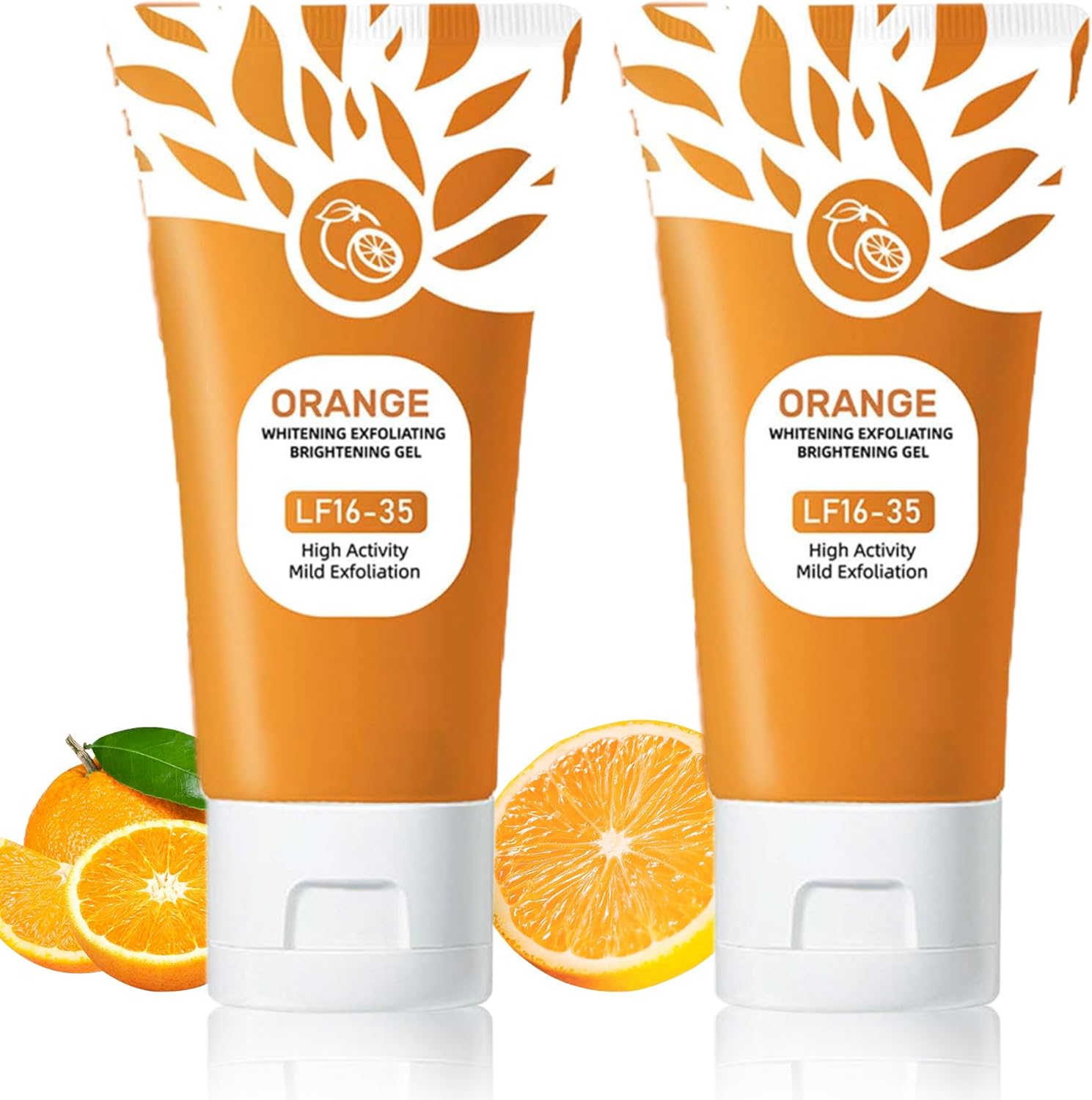 Sheghy Orange Exfoliating Gel Scrub front view packaging