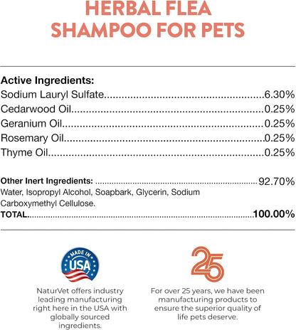Chemical free flea and tick protection shampoo for Indian pet care