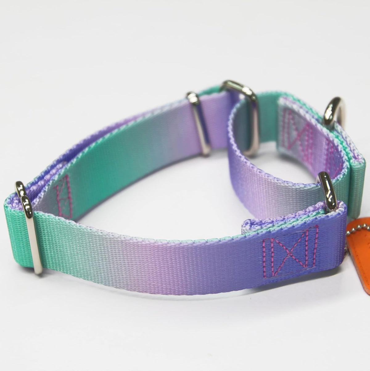 Axdvk premium imported dog collar welded D ring attachment