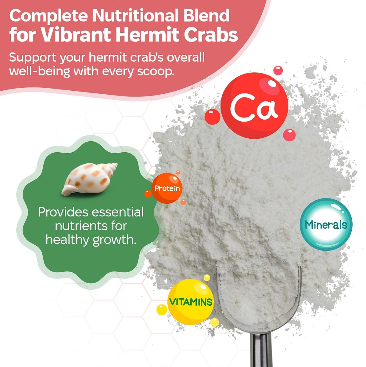 Crabitat setup featuring the natural mineral supplement