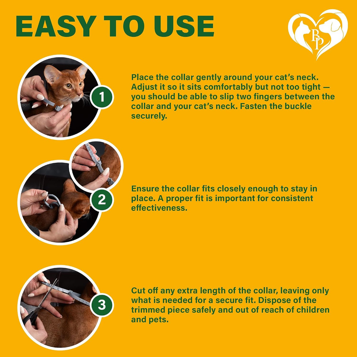 Beloved Pets 6 month protection flea collar for cats