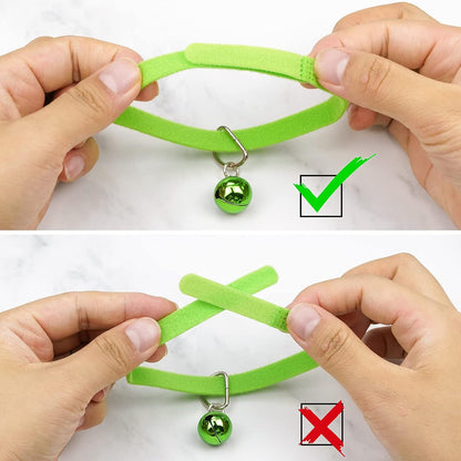 Soft double sided flannel identification bands for newborn litters close up view