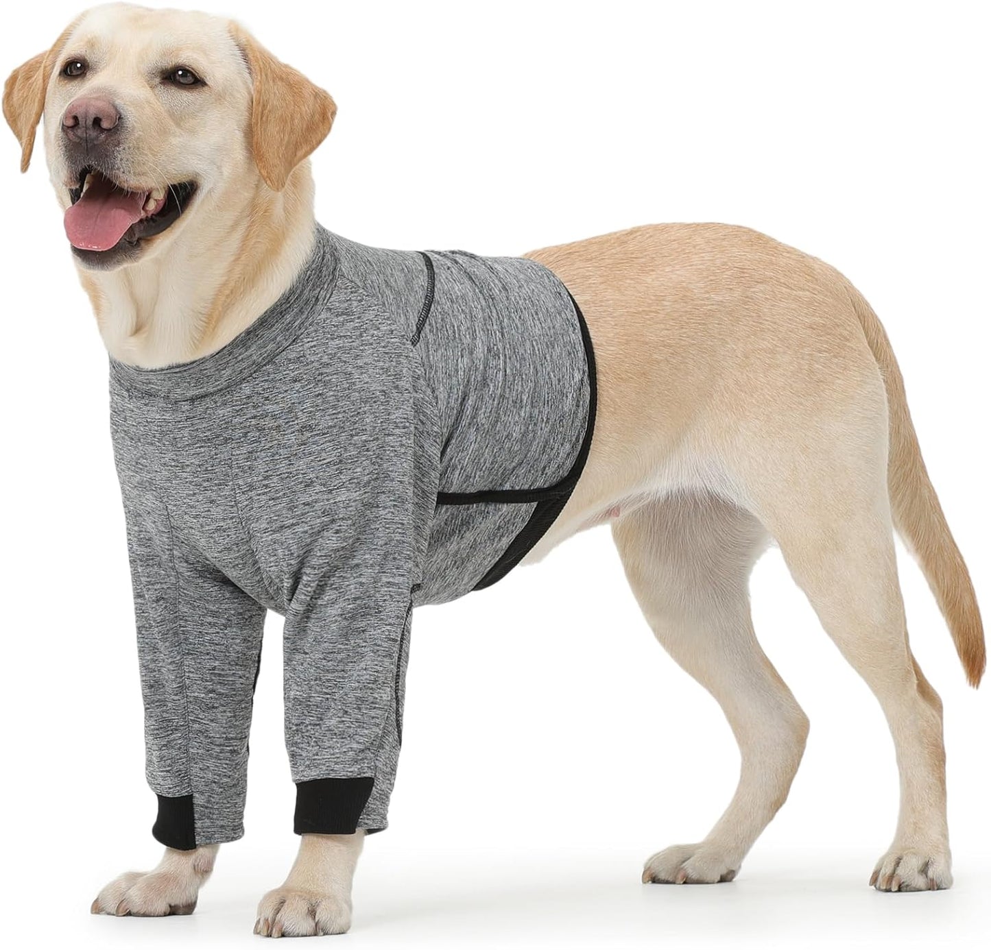 ROZKITCH Dog Shirts Shoulder Surgery Dog Surgical Recovery Suit, Post Surgery Dog Suit Post-Surgery Protection with Velcro Straps Blue 5XL - Image 12